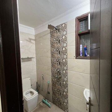 Bathroom in 2 BHK Builder Floor at Chattarpur – for Sale