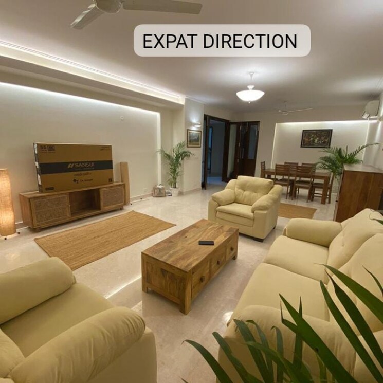 Living Room, anand niketan 3 Bedroom 250 Sq.Ft. Builder Floor In Anand Niketan Delhi 8504314