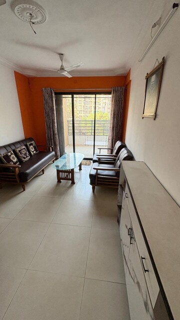Living Room in 2 BHK Apartment at Puranik Rumah Bali, Ghodbunder Road – for Rent