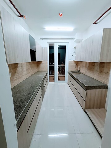 Kitchen in 3 BHK Apartment at Omaxe Royal Residency Faridabad, Sector 79 – for Rent