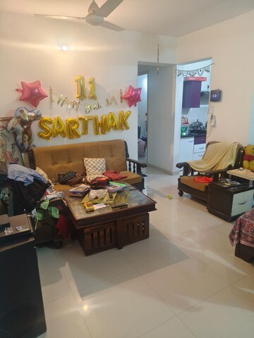 Living Room in 2 BHK Apartment at Puranik Rumah Bali, Ghodbunder Road – for Rent
