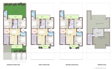  4 BHK Builder Floor at BPTP Elite Floors, Sector 83 – for Sale