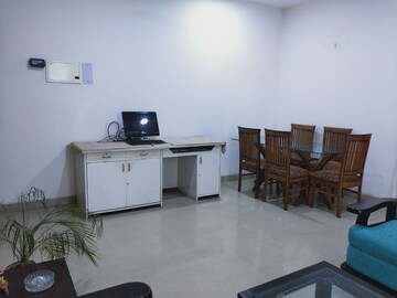 Living Room in 2 BHK Apartment at Emaar Emerald Estate, Sector 65 – for Rent
