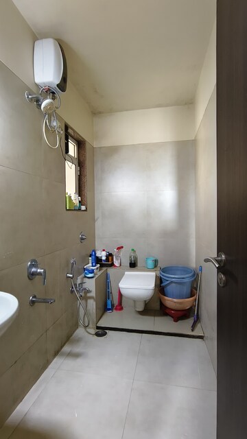Attached Bathroom in 2 BHK Apartment at Puranik Rumah Bali, Ghodbunder Road – for Rent