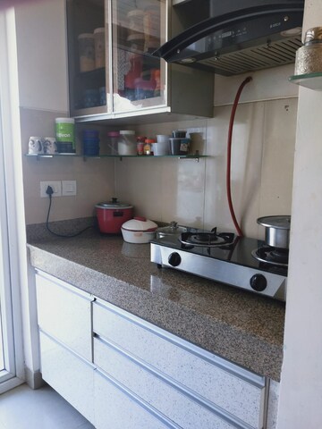 Kitchen in 2 BHK Apartment at Emaar Emerald Estate, Sector 65 – for Rent