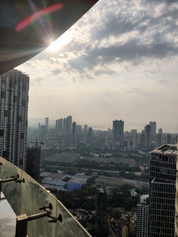 Balcony in 5 BHK Apartment at Lodha World Crest, Worli – for Rent