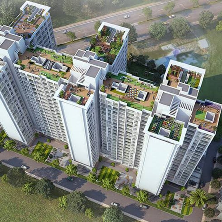 Exterior View, godrej-vihaa 2 Bedroom 528 Sq.Ft. Apartment In Badlapur East Thane 8504871
