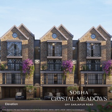 4 BHK Villa For Sale in Sobha Crystal Meadows, Sarjapur Road