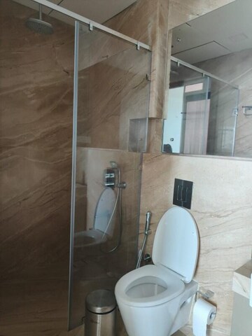 Attached Bathroom in 4 BHK Apartment at Raheja Imperia, Worli – for Rent