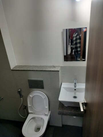 Bathroom in 2 BHK Apartment at Piramal Vaikunth, Balkum Pada – for Rent
