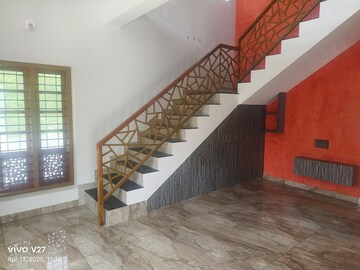 Staircase in 3 BHK Independent House at Valiyavila – for Sale