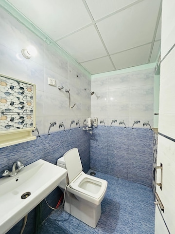 Bathroom in 2 BHK Apartment at NK Sharma Savitry Towers, Sas Nagar – for Rent
