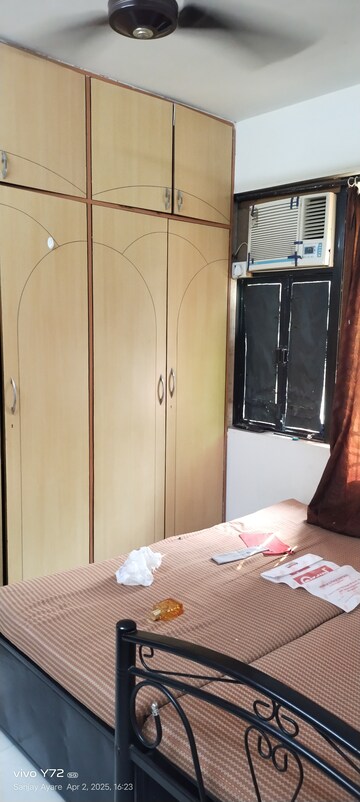 Master Bedroom in 1 BHK Apartment at AMI Jharna, Goregaon East – for Rent