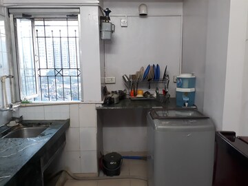 Kitchen in 1 BHK Apartment at New Navneet Sadan, Bhandup West – for Rent