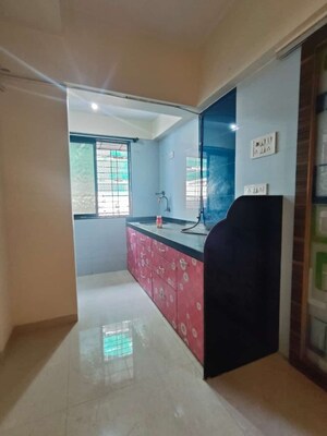 Kitchen in 1 BHK Apartment at N G Park, Dahisar East – for Sale