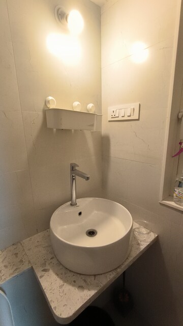 Bathroom in 2 BHK Apartment at Sugee Atharva, Prabhadevi – for Rent