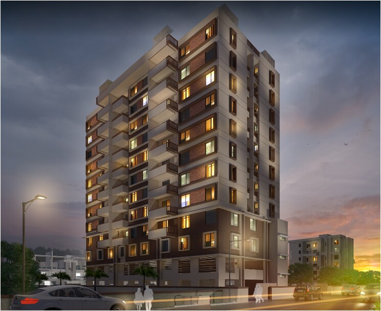 Exterior View, bella-arwana 3 Bedroom 1296 Sq.Ft. Apartment In Karve Nagar Pune 8505845