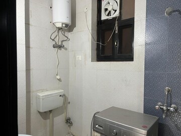 Bathroom in 3 BHK Builder Floor at Kohli One Malibu Town, Sector 47 – for Rent