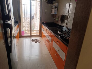 Kitchen in 2 BHK Builder Floor at Palacia Kingston, Ghodbunder Road – for Rent