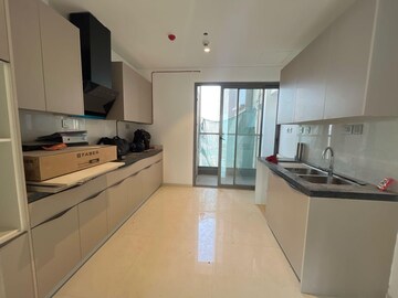 Kitchen in 4 BHK Apartment at Rustomjee Crown, Prabhadevi – for Rent