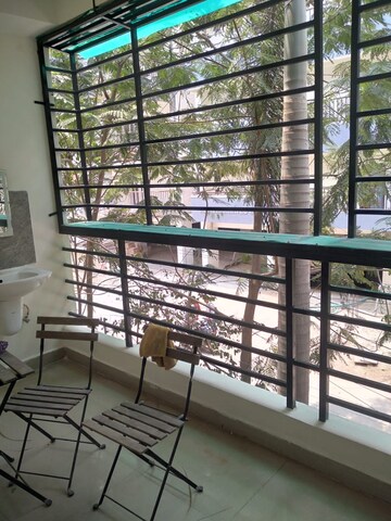 Balcony in 3 BHK Apartment at Green Space Prime, Puppalaguda – for Rent