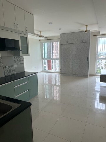 Kitchen in 1 RK Apartment at Brigade Cornerstone Utopia, Varthur – for Rent