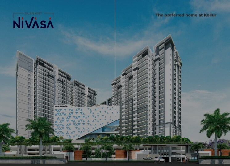 Exterior View, elegant-nivasa 3 Bedroom 1375 Sq.Ft. Apartment In Kollur Hyderabad 8506598