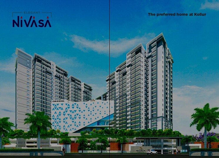 Exterior View, elegant-nivasa 3 Bedroom 1700 Sq.Ft. Apartment In Kollur Hyderabad 8506846