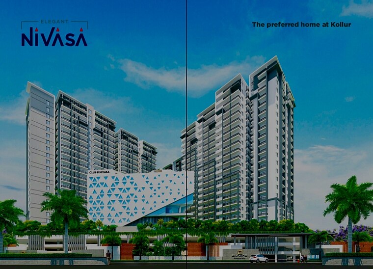 Exterior View, elegant-nivasa 3 Bedroom 1700 Sq.Ft. Apartment In Kollur Hyderabad 8506846