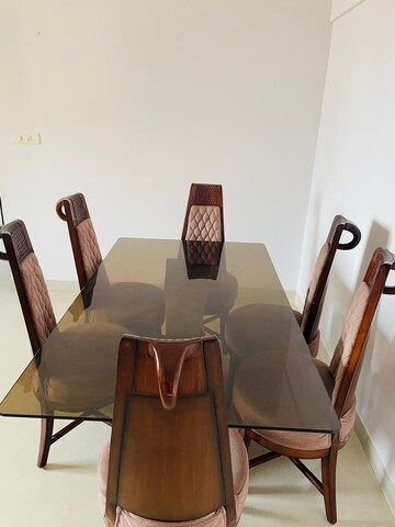 Living Room in 2 BHK Apartment at Lodha Luxuria, Majiwada – for Rent
