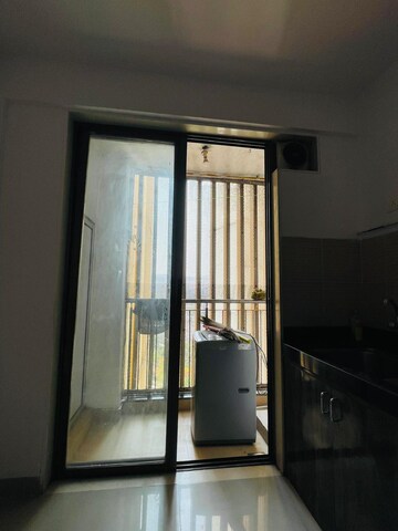 Living Room in 2 BHK Apartment at Lodha Luxuria, Majiwada – for Rent