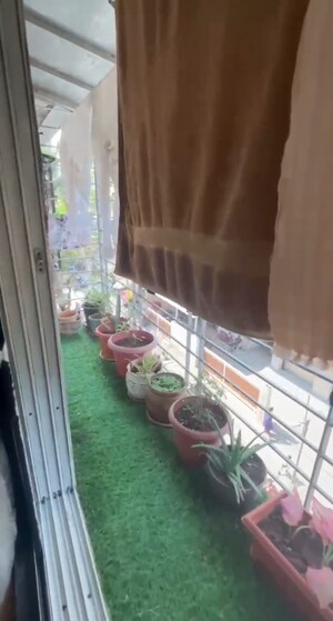 Balcony in 1 BHK Apartment at Laxmi Heights Goregaon, Goregaon West – for Sale