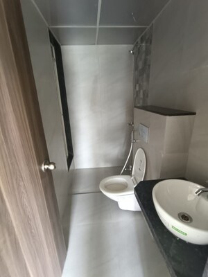 Attached Bathroom in 1 BHK Apartment at JP North Elara, Mira Road – for Sale