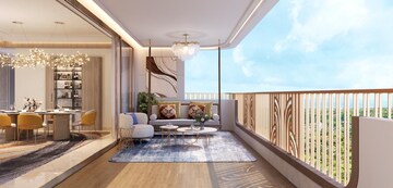 Balcony in 3 BHK Apartment at Kolshet – for Sale