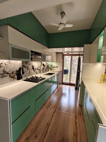 Kitchen in 2 BHK Apartment at A H Sapphire, Mira Road – for Rent