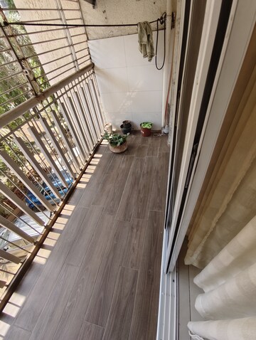 Balcony in 2 BHK Apartment at A H Sapphire, Mira Road – for Rent