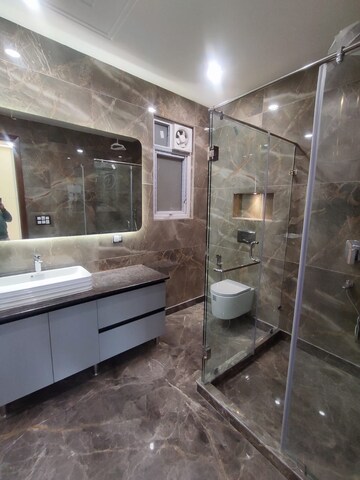 Attached Bathroom in 4 BHK Builder Floor at Saket – for Rent