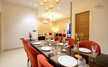 Living Room in 3 BHK Apartment at Vip Road – for Sale