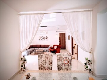 Living Room in 4 BHK Apartment at Millenium Bajrang Society, Sector 43 – for Rent