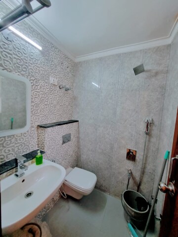 Attached Bathroom in 4 BHK Apartment at Millenium Bajrang Society, Sector 43 – for Rent