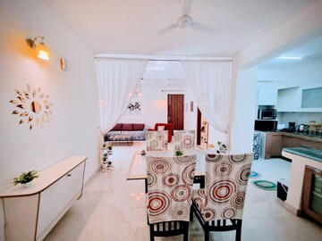 Living Room in 4 BHK Apartment at Millenium Bajrang Society, Sector 43 – for Rent