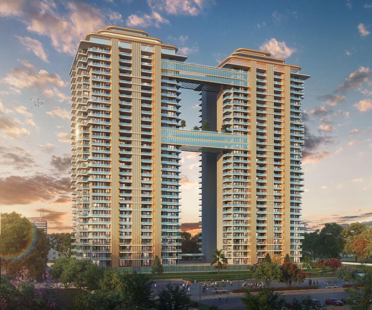 5 BHK + Pooja Room,Study Room,Extra Room Apartment For Sale in Marbella Twin Towers 