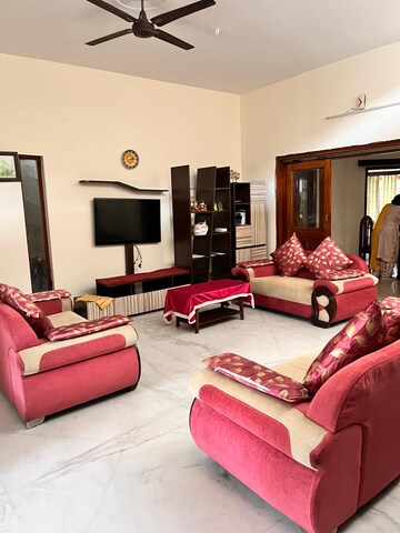 Living Room in 4 BHK Independent House at Vasant Vihar – for Rent