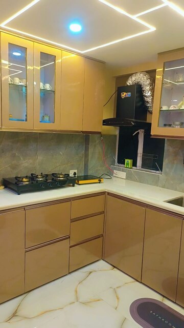 Kitchen in 1 BHK Apartment at Sarsawan – for Sale