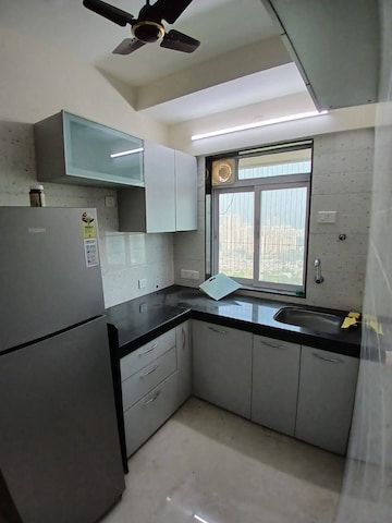 Kitchen in 1 BHK Apartment at Sethia Imperial Avenue, Malad East – for Rent