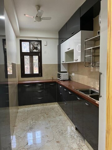 Kitchen in 2 BHK Builder Floor at Sector 12 – for Rent