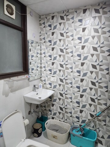 Attached Bathroom in 2 BHK Builder Floor at Sector 12 – for Rent