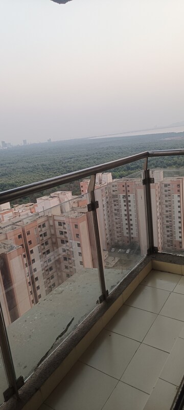 Balcony in 1 BHK Apartment at Bhairaav Goldcrest Residency, Ghansoli – for Rent