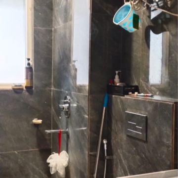 Attached Bathroom in 4 BHK Apartment at 4S Aradhya Extension, Sector 67a – for Rent