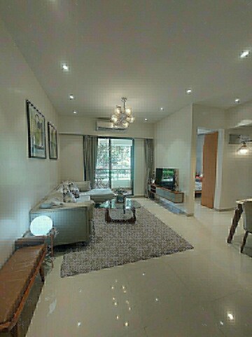 Living Room in 3 BHK Apartment at Shapoorji Pallonji Joyville Hadapsar Annexe, Hadapsar – for Sale